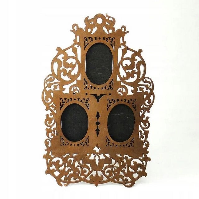 Antique Art Nouveau Frame, 1890s For Sale - Image 6 of 10