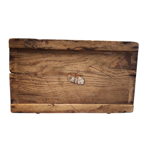 Mid 19th Century Jenny Lind Style Small Carriage Trunk With Currier & Ives Print For Sale In Atlanta - Image 6 of 9