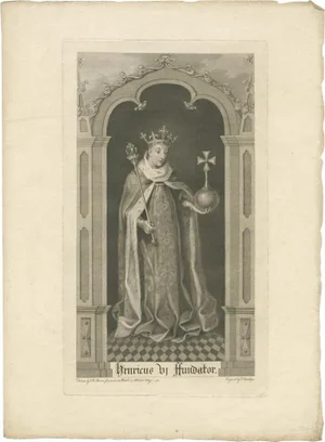 Henry VI After a Window at All Souls College, 1773, Paper