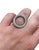 Late 20th Century Christofle, 18k White Gold and Diamond "Idole De Christofle" Ring For Sale - Image 5 of 5