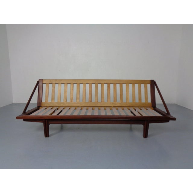 Danish 981 Diva Daybed in Teak and Oak by Poul M Volther for Frem Røjle, 1950s For Sale - Image 16 of 18