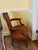 4-Piece French Louis XVI–Style Leather Seating Set — Settee & 3 Armchairs For Sale In New York - Image 6 of 17