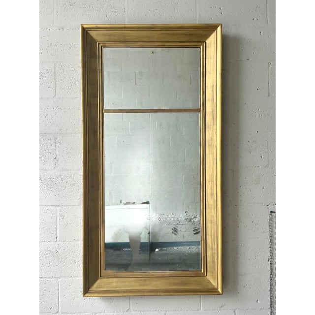 Mid 20th Century Vintage Regency Classic Gilt Pier Mirror For Sale - Image 5 of 5