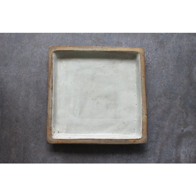 Handmade Glazed Terracotta Planter For Sale - Image 5 of 8