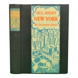 "All About New York: An Intimate Guide" 1931 James, Rian For Sale