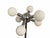 1960s 1960s Mid-Century Modern Chrome Atomic Sputnik Table Lamp Attributed to Robert Sonneman For Sale - Image 5 of 6