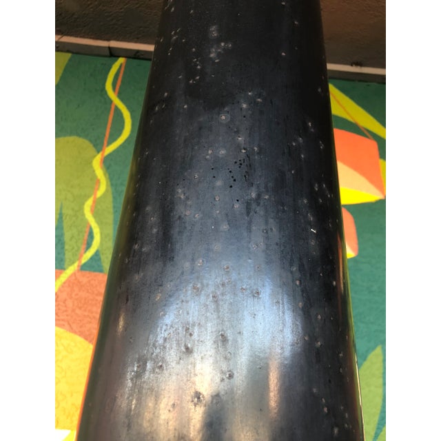 Mid Century Preway Fireplace W/ Andirons For Sale - Image 4 of 11