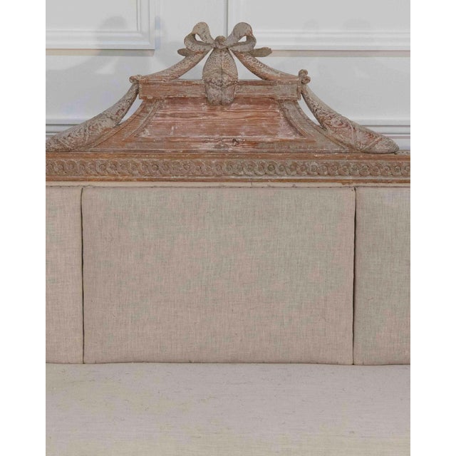 18th-Century Swedish Gustavian Sofa with Original Scraped Paint, Circa 1780 For Sale - Image 11 of 16