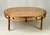 Mid-Century Modern Mid-Century Modern "Medallion Limited" Four-Pie Wood Coffee Table With Brass Ferrules For Sale - Image 3 of 13