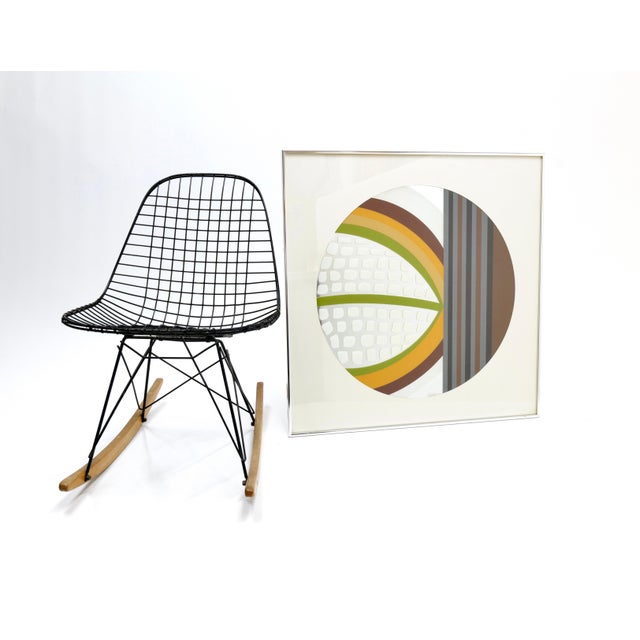 Chrome Mid Century Abstract Mirror Wall Art For Sale - Image 8 of 17
