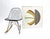 Chrome Mid Century Abstract Mirror Wall Art For Sale - Image 8 of 17
