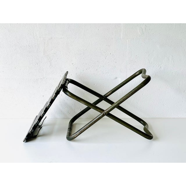 Industrial Folding Metal Chair, 1970s For Sale - Image 13 of 18
