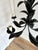 Vintage French Black Tole Chandelier, 1960s For Sale - Image 6 of 18
