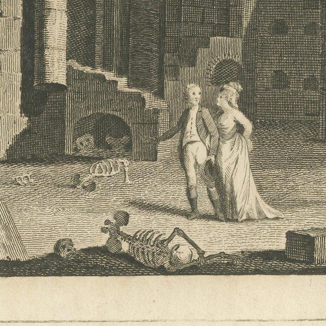 Catacombs of the Aruntii, Roman Tomb, 1820, Engraving For Sale - Image 4 of 12