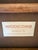 Brown Authentic t.h. Robsjohn-Gibbings for Widdicomb Walnut X-Base Footrest Ottoman, Labeled, C. 1952-1955 For Sale - Image 8 of 12