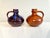 Modern Handmade Stoneware Vases with Handles, Germany, 1980s, Set of 2 For Sale - Image 3 of 12