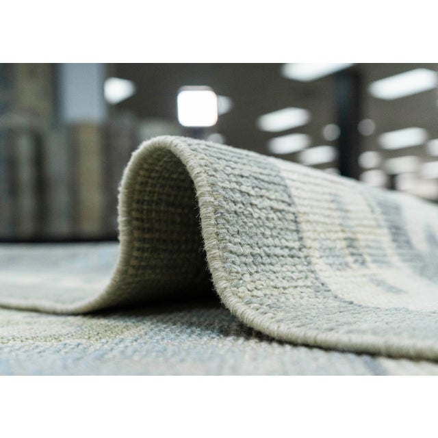 Textile Turkish Oushak Rug 10'2" x 14'6" #20415 For Sale - Image 7 of 8
