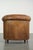 Vintage Worn Sheepskin Club Armchair For Sale - Image 4 of 14