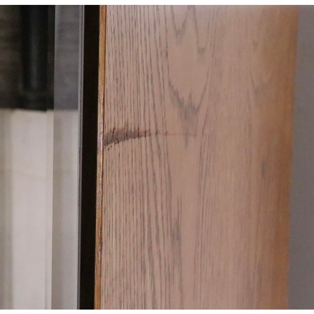 Brown Mid 20th Century Brutalist Lane Staccato Armoire Wardrobe Chifferobe For Sale - Image 8 of 18