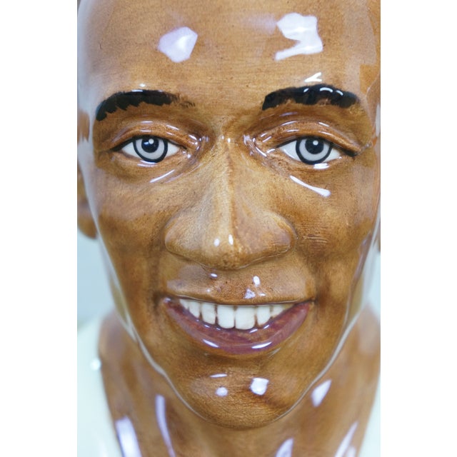 1990s Royal Doulton Jesse Owens Olympic Track & Field Toby Character Jug For Sale - Image 12 of 13