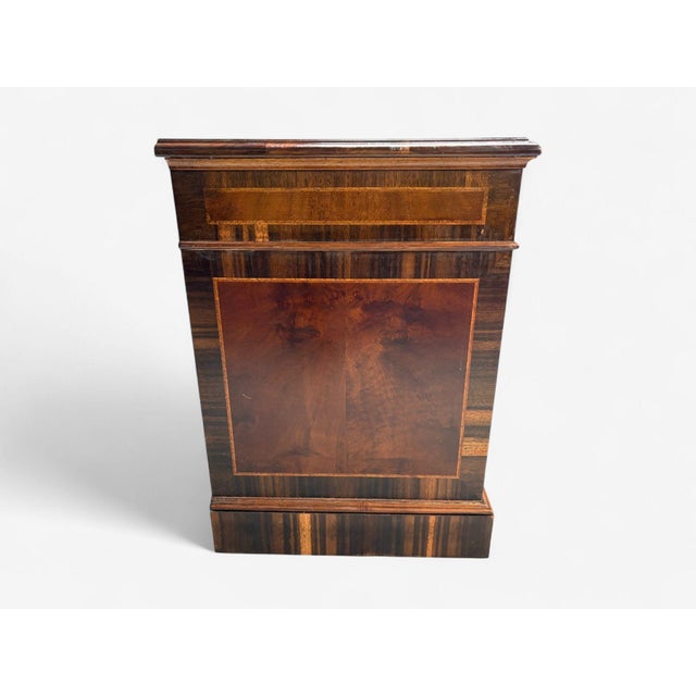 Georgian, Circassian Walnut, Burlwood, Brass, Sideboard, Usa, 1980s For Sale - Image 11 of 13