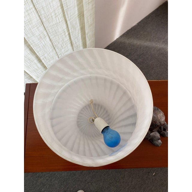 Glass Murano Glass Mushroom Table Lamp, 1970s For Sale - Image 7 of 8