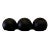 WallBalls Sconce Lacquered in Black by Juanma Lizana For Sale