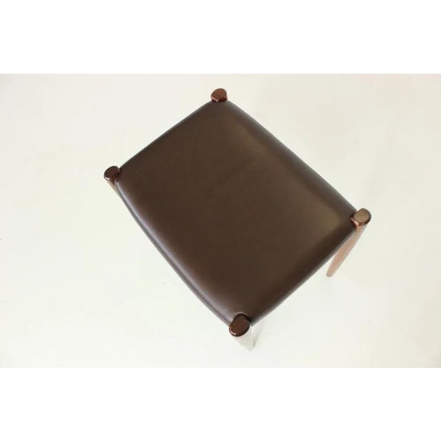 Ottoman by Niels Otto (N. O.) Møller for J.L. Møller For Sale - Image 3 of 9