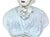 Early 20th Century Vintage Boho Glazed Terra Cotta Bust of Female For Sale - Image 5 of 12