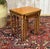 Wood Cherry Wood Nesting Tables, 1960s, Set of 3 For Sale - Image 7 of 11