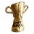 Vintage Ceramic Gold Plated Last Place Trophy For Sale