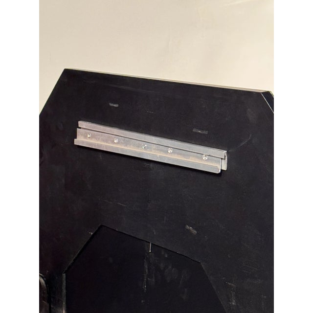 Transparent Pair of Tall 'Octogone' Beveled Mirrors by Design Frères For Sale - Image 8 of 10