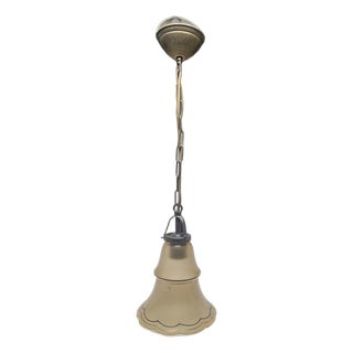 Art Deco Pendant Lamp, Belgium, 1950s For Sale