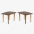 Wood Pair of Modern Teak and Brass Side Tables by Dux of Sweden For Sale - Image 7 of 7