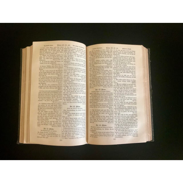 Antique 19th Century Holy Bible in German Circa 1898 For Sale - Image 14 of 18