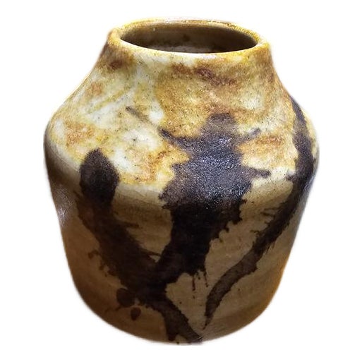 Mid 20th Century Guido Gambone Vase For Sale