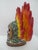Ceramic Alfonso Castillo Orta Flaming Fire Skull Day of Dead Mexican Folk Pottery For Sale - Image 7 of 12