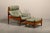 Set of Oak and Leather Lounge Chair in the style of Sergio Rodrigues and Jean Gillon, 1960s For Sale - Image 6 of 18