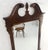 Wood Fine Flame Mahogany Chippendale Style Wall Mirror by Drexel MINT For Sale - Image 7 of 11