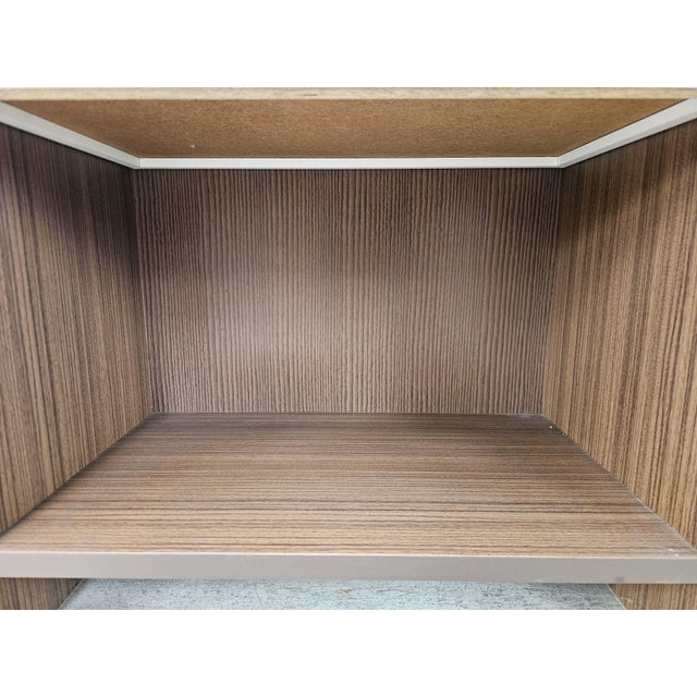 Linear and Compact Bedside Tables, 1960, Set of 2 For Sale - Image 14 of 18