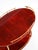 Serving Bar Cart in Cherry-Red Goatskin from Aldo Tura, Italy, 1960s For Sale - Image 14 of 18