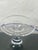 Glass Vintage Hand-Blown Cake Stand With Cover, Cobalt Blue Trim For Sale - Image 7 of 7