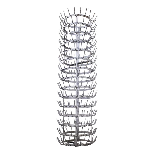 French Model 1400 Bottle Drying Rack, France, 1940s For Sale