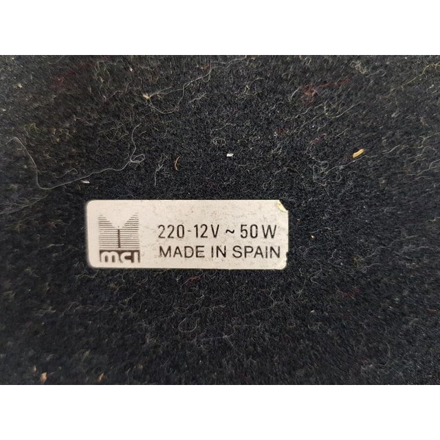 Brass and Acrylic Cobra Desk Lamp from Grupo Mci For Sale - Image 14 of 17