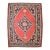 19th Century Antique Zabihi Collection Senneh Jewel Toned Kilim For Sale