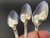 Metal Lot of 3 Royal Plate Co Rosalie 1905 Silverplate Fruit Orange Spoons For Sale - Image 7 of 8