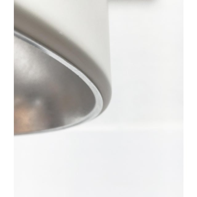 Mid-Century German Space Age White Pendant Lamp from Staff Leuchten For Sale - Image 6 of 12