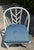 Vintage McGuire Painted Rattan Chippendale Chair For Sale - Image 11 of 12