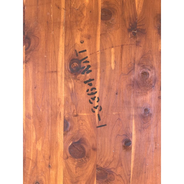 Large Vintage Solid Cedar Chest For Sale In West Palm - Image 6 of 6