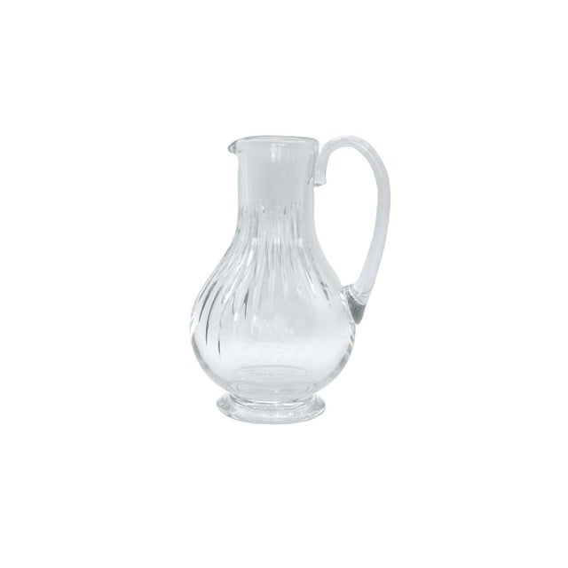 Late 20th Century Baccarat Crystal Barware / Tableware Pitcher For Sale - Image 11 of 11